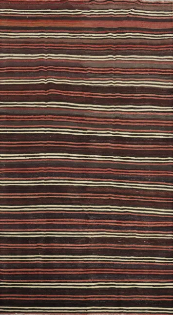 Vegetable Dye Kilim Turkish Area Rug 5x9