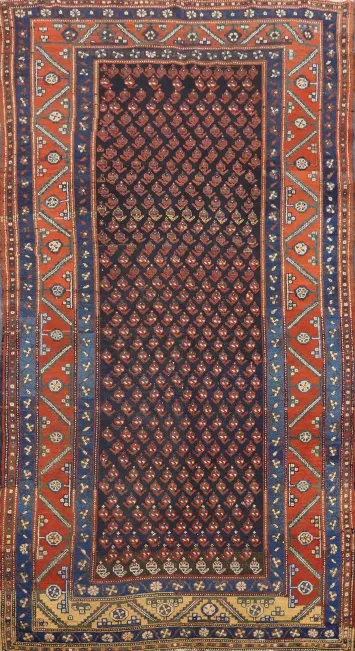 Antique Vegetable Dye Malayer Persian Area Rug 5x9