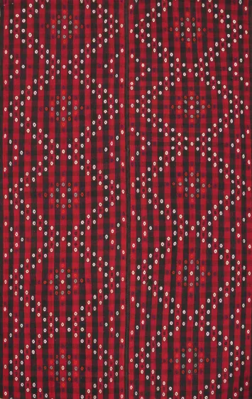 Vegetable Dye Kilim Geometric Area Rug 6x8