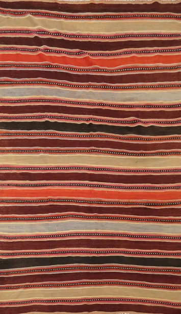 Striped Kilim Area Rug 5x8 Adds Warmth and Charm to Any Decor