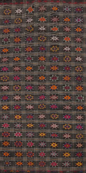 Vegetable Dye Kilim Turkish Area Rug 6x13