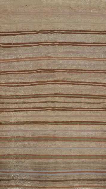 Vegetable Dye Kilim Turkish Area Rug 5x8