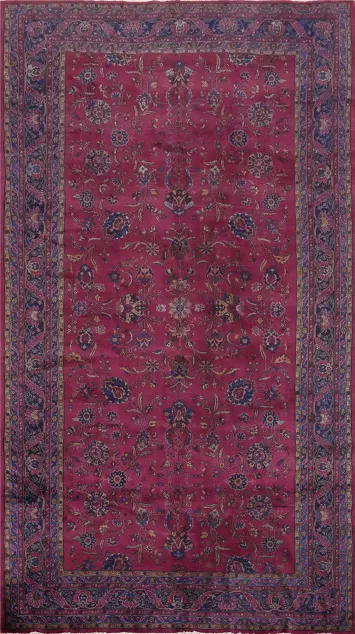 Antique Anatolian Turkish Large Rug 10x18