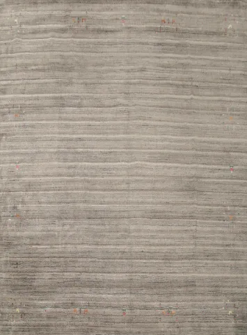 Chic Gabbeh Area Rug 10x10 Adding Texture to Living Room Decor