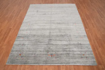 Handmade Wool Gabbeh Oriental Area Rug 6x8