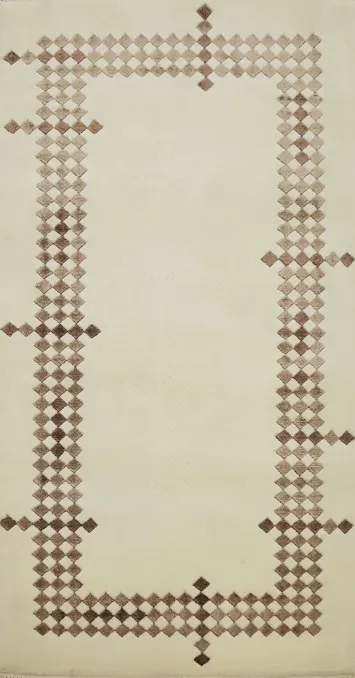Sophisticated Neutral Nepalese Rug 3x5 for a Timeless Aesthetic