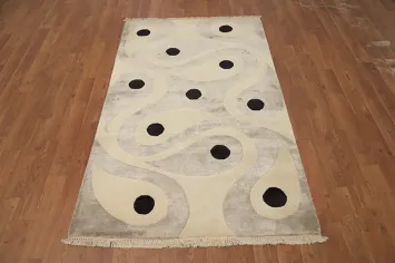 Sophisticated Nepalese Rug 3x5 to Enhance Modern Home Decor