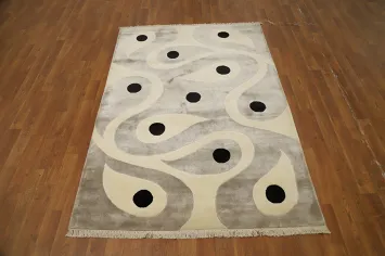 Contemporary Nepalese Oriental Rug 4x6