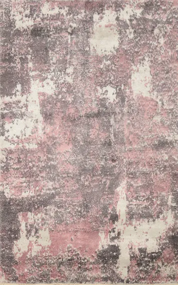 Distressed Look Nepalese Rug 5x7 for a Chic Home Vibe