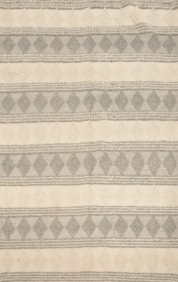 Elegant Geometric Bohemian Gotti Design Rugs with Diamond Textures