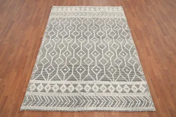 Handmade Wool Modern Gotti Design Rug 5x7