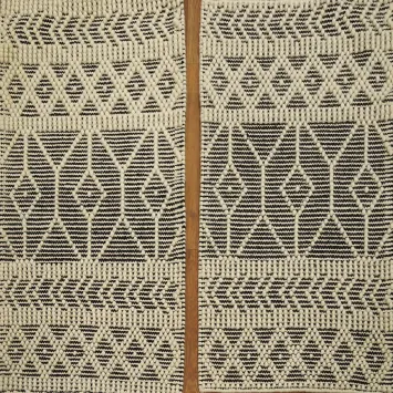 Set of Two Transitional Modern Gotti Design Rug 2x3