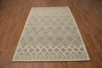 Transitional Modern Gotti Design Oriental Rug 5x7