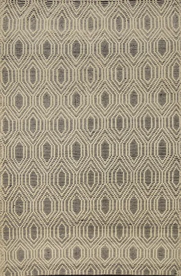 Geometric Wool Modern Gotti Handmade Rug 5x7