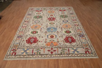 Vegetable Dye Chobi-Peshawar Oriental Area Rug 8x12