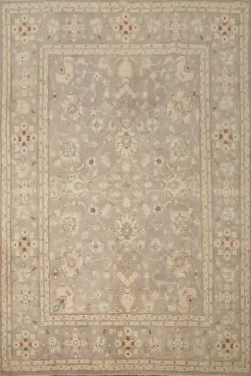 Handmade Floral Kazak Vegetable Dye Area Rug 8x10