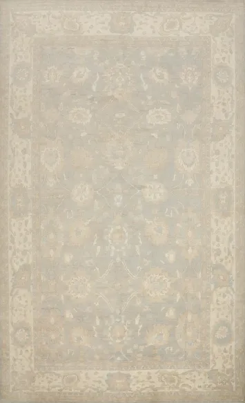 Vegetable Dye Oushak Oriental Large Rug 13x19