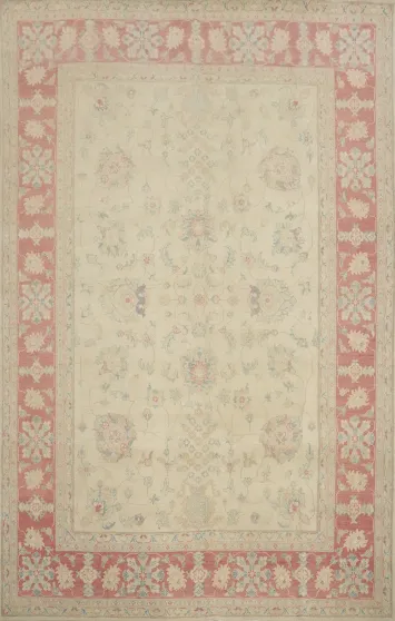 Vegetable Dye Kazak Handmade Wool Area Rug 8x11