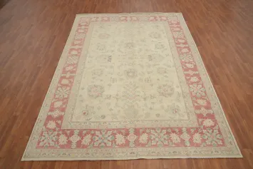 Vegetable Dye Kazak Handmade Wool Area Rug 8x11