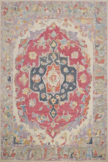 Vegetable Dye Heriz Serapi Oriental Area Rug 8x10