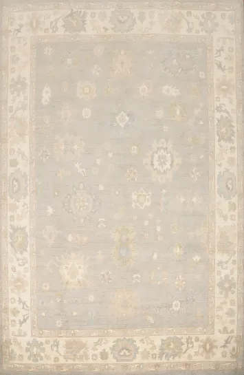 Vegetable Dye Oushak Oriental Area Rug 9x12