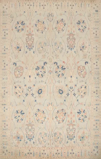 Floral Kazak Vegetable Dye Area Rug 9x12