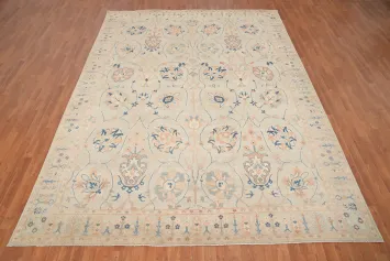 Floral Kazak Vegetable Dye Area Rug 9x12