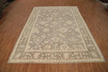 Vegetable Dye Oushak Oriental Large Rug 10x14