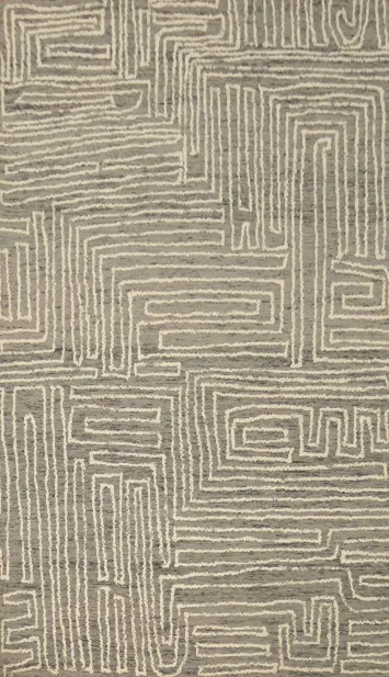 Geometric Modern Area Rug 5x8 for Stylish Living Spaces