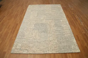 Subtle Geometric Design Abstract Area Rug 5x8