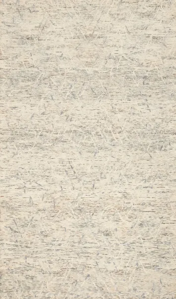 Elegant Neutral Tones Abstract Area Rug 5x8 for Modern Homes