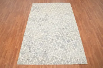 Chic Geometric Zigzag Pattern Modern Area Rug 5x8