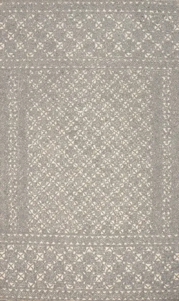 Elegant Gray Oriental Area Rug 5x8 for Modern Living Spaces