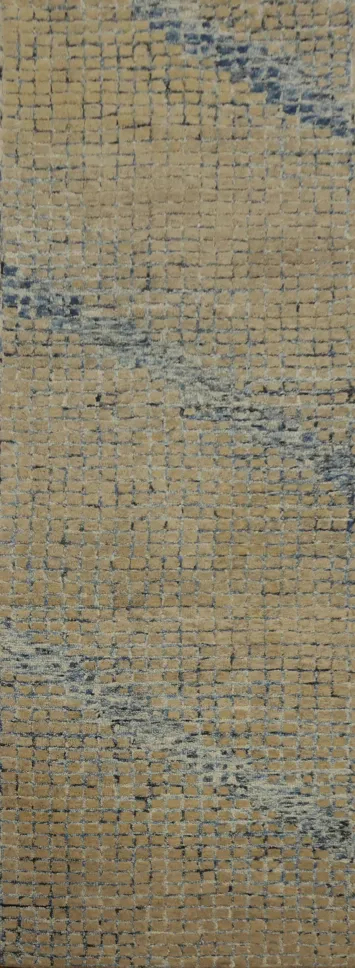 Softly Geometric Modern Rugs with Tactile Mosaic Appeal