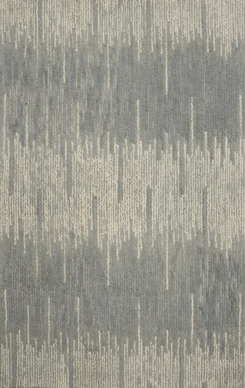 Gray and Beige Abstract Rug 5x7 for Modern Home Decor