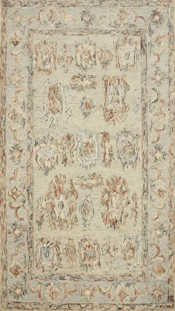 Timeless Abstract Area Rug 5x8 with Beautiful Ornate Design