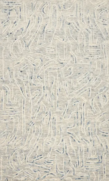 Contemporary Abstract Oriental Area Rug 5x8 for Modern Interiors