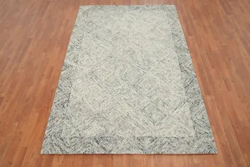 Elegance Modern Geometric Patterned Abstract Area Rug 5x8