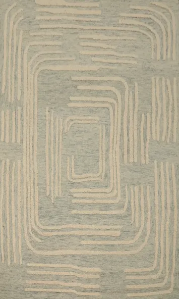 Modern Area Rug 5x8 Featuring Intricate Geometric Designs