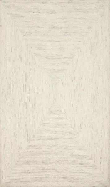 Stylish Neutral Toned Modern Area Rug 5x8