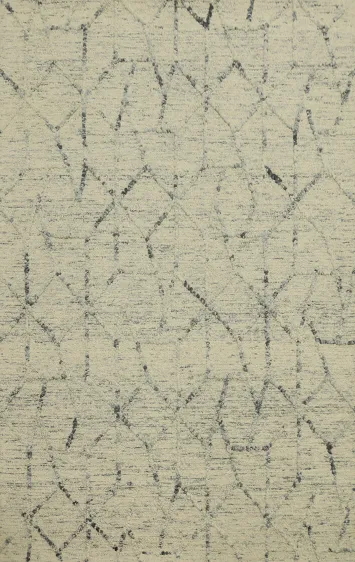 Modern Hand Tufted Abstract Rug 5x7 with Subtle Artistic Touches