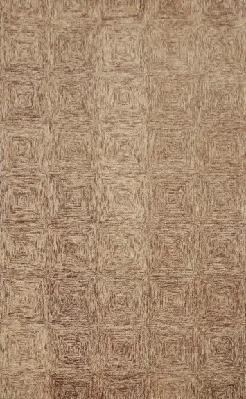 Luxurious Abstract Area Rug 5x8 Featuring Subtle Square Designs