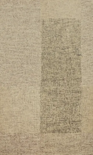Modern Minimalist Grid Abstract Area Rug 5x8