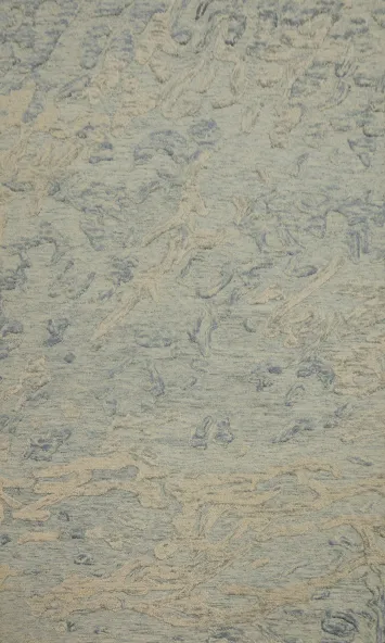 Serene Swirls Artistic Tufted Abstract Area Rug 5x8