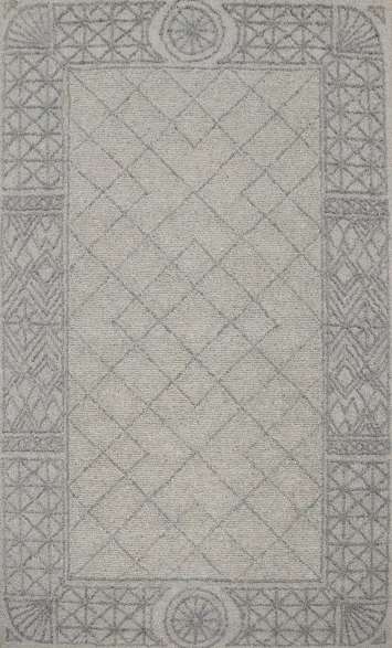 Add Charm with This Elegant Geometric Modern Area Rug 5x8