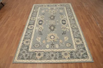 Hand Tufted Wool Oushak Oriental Area Rug 5x8