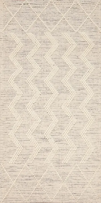 Elegant Neutral Modern Gotti Design Rug 3x6