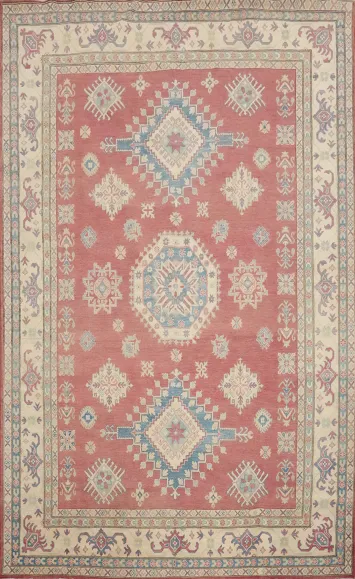 Handmade Kazak Vegetable Dye Area Rug 8x12