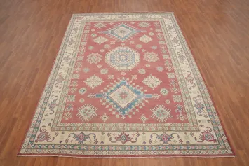 Handmade Kazak Vegetable Dye Area Rug 8x12