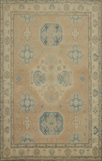 Vegetable Dye Kazak Oriental Area Rug 8x11